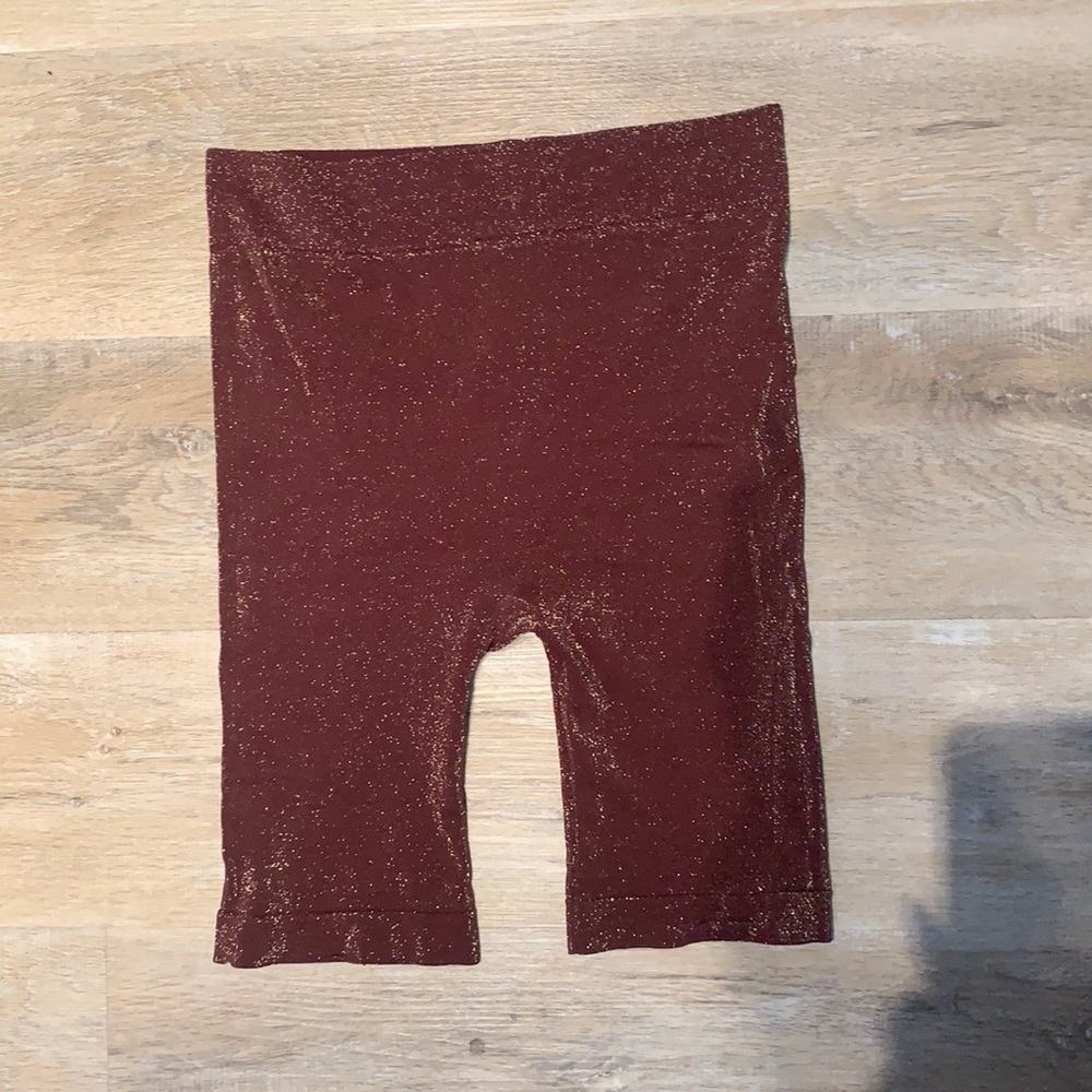 Sparkly biker shorts